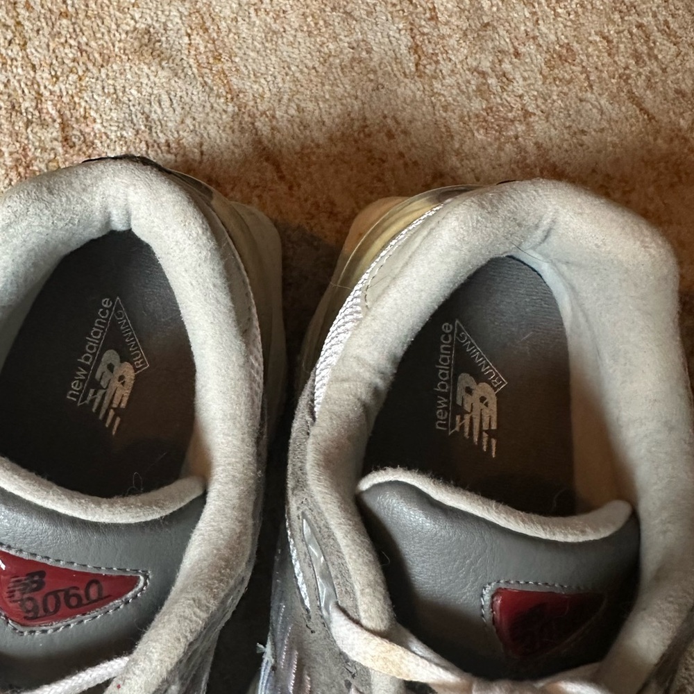 New Balance 9060 Sneakers - Grey, Like New, Size 9.5 woman’s - Picture 4 of 10
